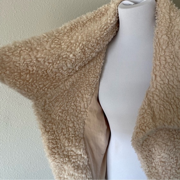 Cream Sherpa FAVLUX Jacket - Picture 2 of 7